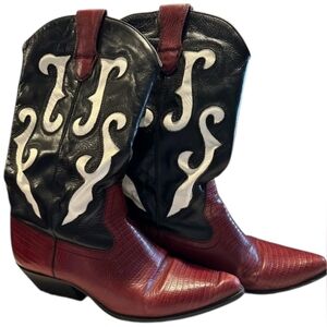 Vintage Nine West Cowboy Boots